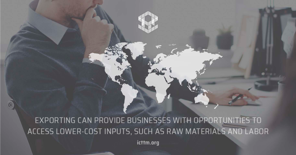 Businessman considering global export opportunities, world map overlay. - Supply Chain Transparency