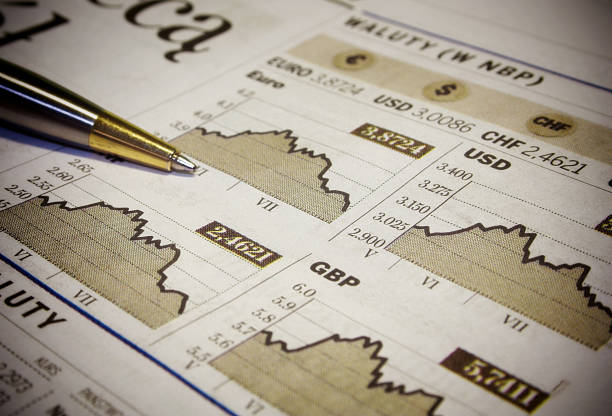 5 Ways to Optimize Your Supply Chain for Cost Efficiency Newspaper clipping showing currency exchange rates and graphs, illustrating supply chain cost optimization. - Supply Chain Transparency