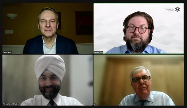 WhatsApp Image 2024-03-14 at 17.08.12_5e5453c6 Four men in a video conference, discussing a strategic MOU between ICTTM and the Indian Chamber of International Business to enhance global trade efficiency. - Supply Chain Transparency