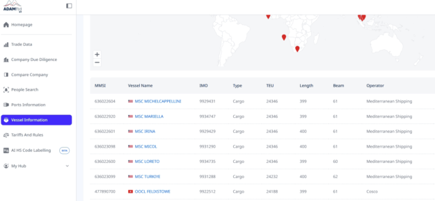 ADAMftd Unveils New Vessel Information Feature: Real-Time Global Fleet Insights ADAMftd Unveils New Vessel Information Feature: Real-Time Global Fleet Insights