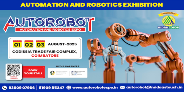 AUTOROBOT 2025: Robotics expo in Coimbatore, August 1-3. Book your stall! - Supply Chain Transparency