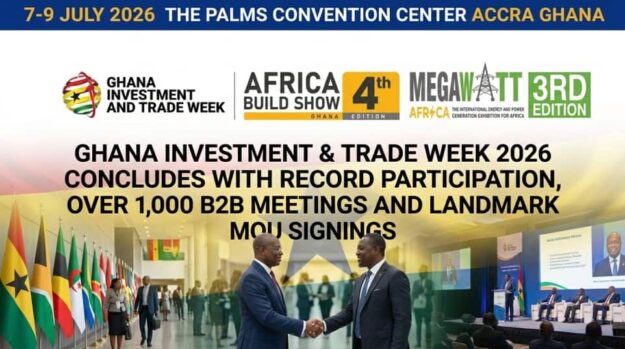 Ghana Investment & Trade Week 2026 Concludes with Record Participation, Over 1,000 B2B Meetings and Landmark MOU Signings Ghana Investment & Trade Week 2026 Concludes with Record Participation, Over 1,000 B2B Meetings and Landmark MOU Signings