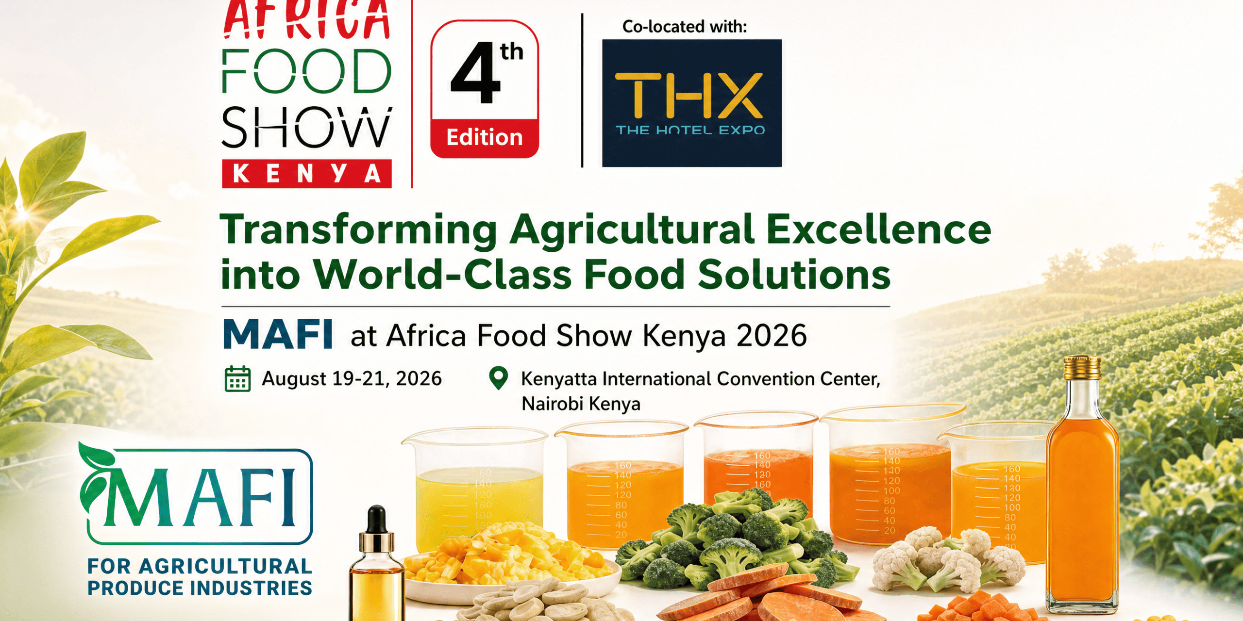 MAFI for Agricultural Produce Industries to Showcase Premium Egyptian Food Ingredients at Africa Food Show Kenya 2026